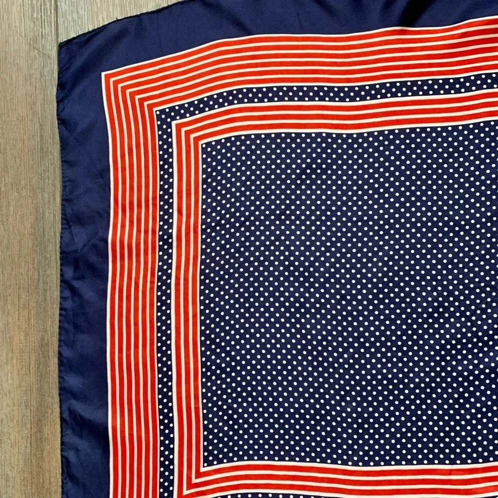 Baar & Beards silk scarf 23/23 inch